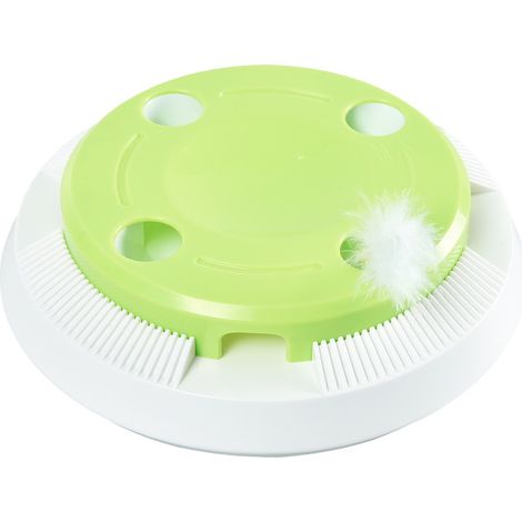 Jouet Pour Chat Automatique - Jouet Interactif À Pile Avec Ressorts Remplaçables - Pour Chat Intérieur - 1 Pièce (1/5)