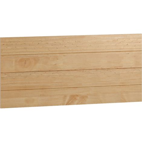 Tête de lit en bois coloris chêne Cambrian - longueur 110 x hauteur 45 cm -PEGANE- (1/2)