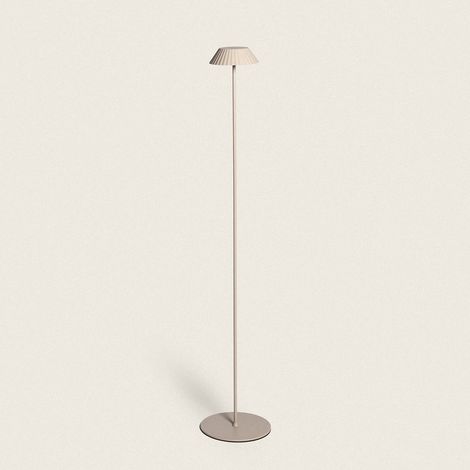 LED Stehlampe 2W Tragbar mit Batterie USB wiederaufladbar Hoima Beige