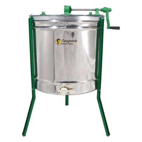 Art.192 Smielatore tangenziale 4 telaini nido 8 telaini melario inox 25 kg