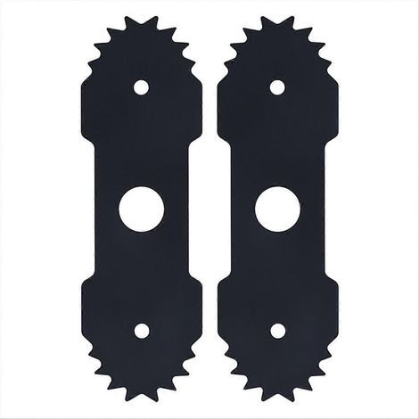Coupe-bordures électrique en acier allié de 8-5/8 pouces, compatible avec les modèles RY13050, RY15518 et RY40030, lame dentée avec trou central de 1 pouce. (1/5)