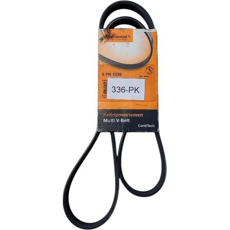6pk1230 cinghia poly-v alternatore servizi marca continental (1/5)