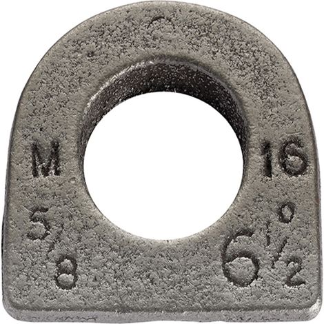 6.1/2 Degree Taper Washers S/Col - M16 / 5/8" - Box of 100