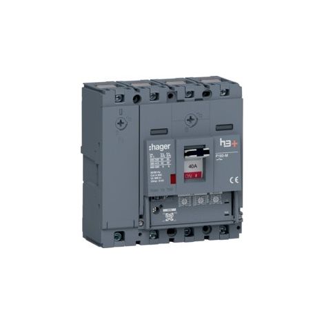 Disj.h3+P160 LSNI 4x40A 50kA - APPAREILLAGE DE TETE HAGER HMS041GC (1/2)