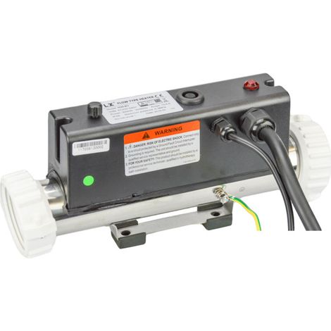 Réchauffeur spa 3kW H30R1 – Résistance Incoloy pour chauffe rapide – 1285L max – Câble pressostat inclus – Accessoire pompe à chaleur