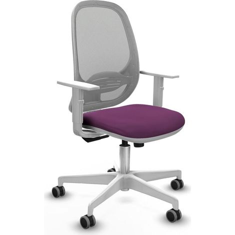 Piqueras y Crespo B4B026G Chaise de bureau violet ergonomique (1/3)