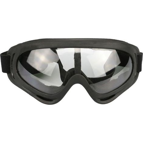 Lunettes de protection pour moto tout-terrain, lunettes de ski, lunettes de cyclisme outdoor (verres transparents) (1/5)