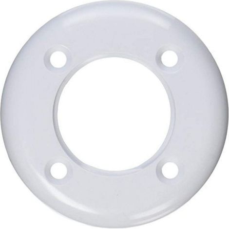 Hayward – Bride de refoulement taraudée pour piscine liner – Blanc – Diamètre extérieur 90 mm – Entraxe 43 mm – Pièce d'origine