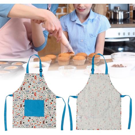 Tablier de cuisine pour enfants, cuisine, pâtisserie, peinture, chef, maison (1/5)