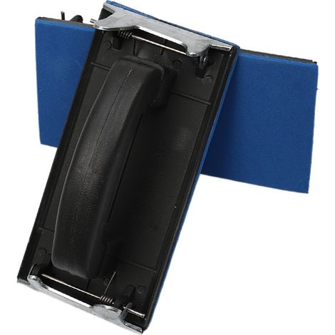 Support pour ponceuse à plaques de plâtre manuelle, porte-feuilles de papier de verre en plastique, bloc de ponçage standard (1/5)