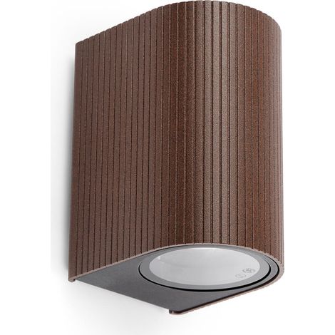 ESTELA Applique marrone ruggine 1xGU10