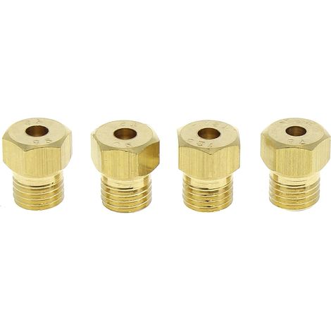 KIT INJECTEURS GAZ NATUREL DE VILLE G20-20 MBAR POUR TABLE DE CUISSON WHIRLPOOL - 481010698019 (1/3)