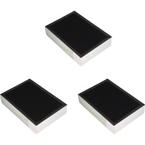 Paquete de 3 filtros de partículas desechables, eficientes y potentes, para purificadores de aire Blueair de las series 500 y 600. (1/5)