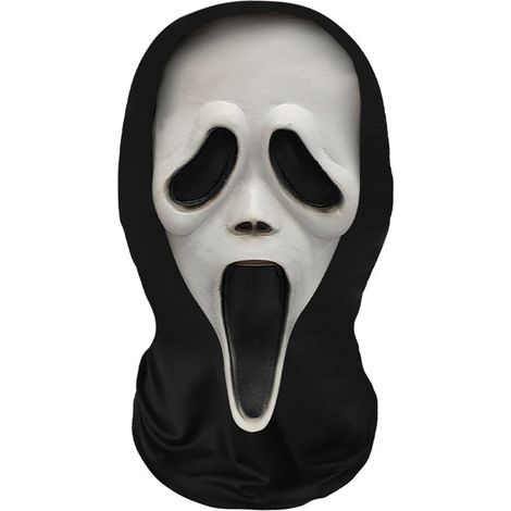 Seau À Popcorn Forme De Visage Fantôme - Plastique Alimentaire - Capacité Élevée - Décoration Thème Horreur - 1 Pièce