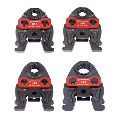 ROTHENBERGER Juego de mordazas de prensado Compact U16-20-25-32 - 1000002805