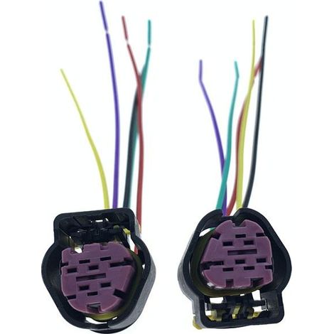 Connecteur de capteur de température d'eau et de débit d'air compatible avec les Chevrolet Cavalier, Cruze, Epica et Malibu XL -- JB1347-5P
