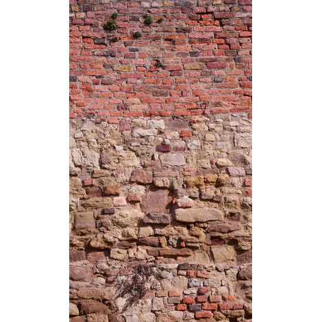Panoramique Brique Rouge The Wall 2 A.S. Création (1/3)