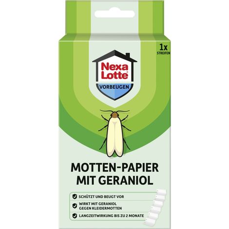 Nexa Lotte Motten-Papier mit Geraniol Motten-Papier (1/2)
