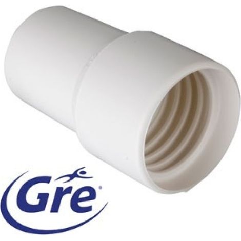 Racor roscado para tubo flotante Ø38mm GRE