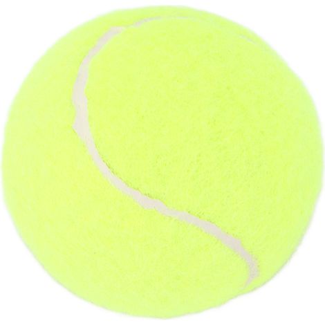 Balle de tennis interactive pour chien, robuste, non toxique et résistante aux griffures (7 cm de diamètre, convient aux petits chiens). (1/5)