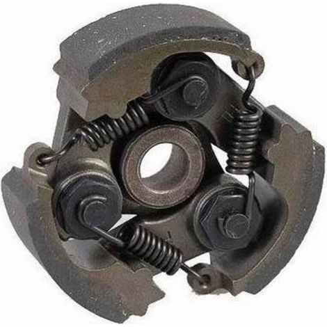 Embrayage NB411 RBC411 40F-6 40-6 Embrayage centrifuge en métallurgie des poudres, patin d'embrayage en métallurgie des poudres, adapté aux tondeuses à gazon Robin. (1/2)