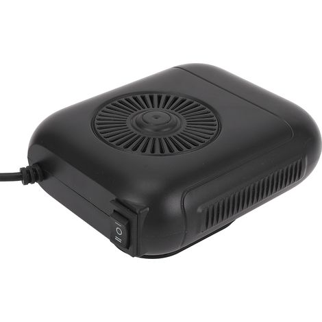 Chauffage de voiture électrique portable et silencieux pour véhicules peu encombrants, thermostat 12 V, orientable à 360°, 2 niveaux de température (1/5)