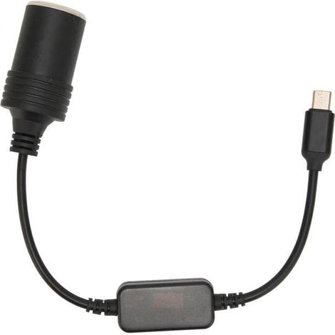Duokon Adaptateur d\'alimentation allume-cigare de voiture 5 V USB C vers 12 V Convertisseur Allume-cigare USB C telephonie gps (1/4)