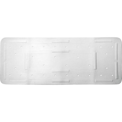 Showerdrape Comfy White Anti-Slip 36 x 92cm Bath Mat