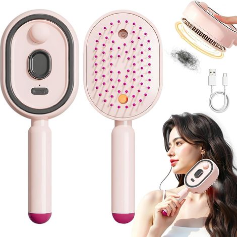 Brosse Vapeur Électrique Spray Coussin à Air Massage Peigne (1/5)