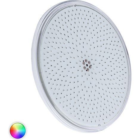 Lampadina Piscina LED RGB Sommergibile Slim 12V AC 35W IP68 PAR56 Senza Telecomando RGB