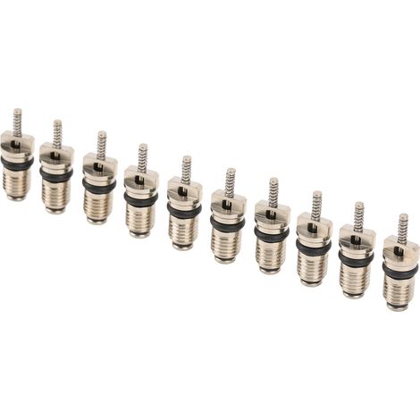 50 pièces noyau de valve de climatisation auto système AC haute pression tige valve pour série R134 (1/5)