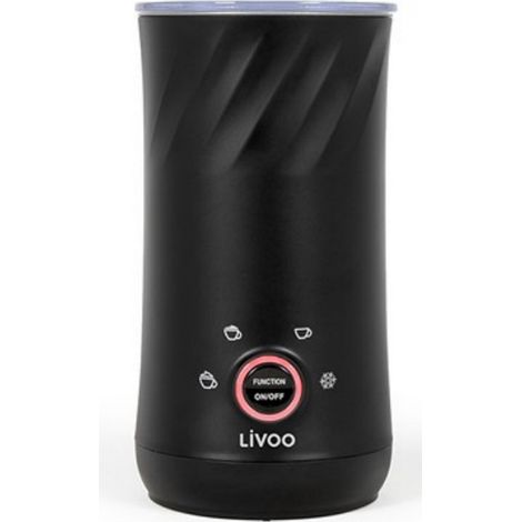 Mousseur à lait 500w 0.3l noir - Livoo - DOD226N
