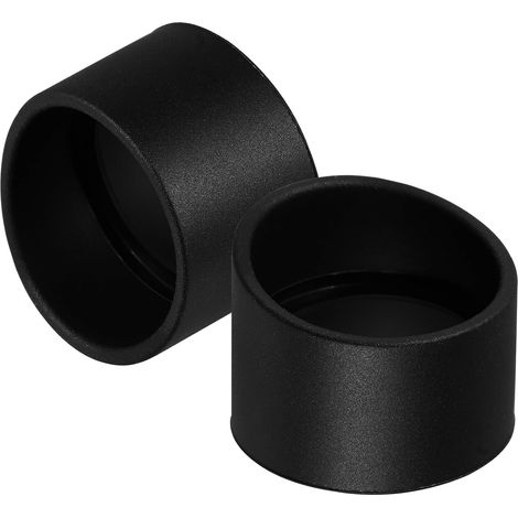 Cache-oculaires Accessoires Essentiels Lot de 2 en Caoutchouc Noir Protège-lentille et Réduit Impacts pour Microscope Stéréo et Oculaire Grand Angle pour Laboratoire (1/5)