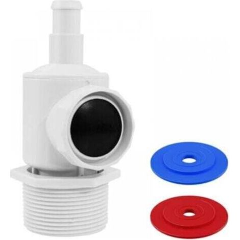 Connecteur mural universel pour robot piscine Polaris 180 280 380 480 PRO 3900 Sport avec valve ABS D29 (1/4)