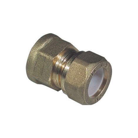 NIPPLE FEMMINA  BICONO PER RAME CON OGIVA TEFLON TIEMME- 1/2 x 14- TIEMM- pezzi 1