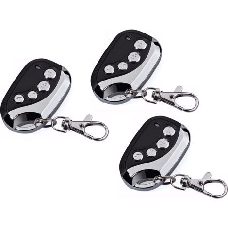 3 telecomandi universali AZ Remote - Ideali per cancelli, garage, allarmi e luci con un unico telecomando - Segnale a 433,92 MHz