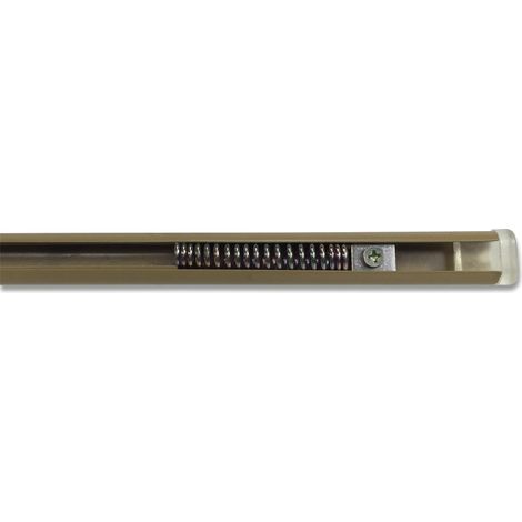 ASTA TENDA FIXXY © MARRONE A MOLLA PRESSIONE REGOLABILE PER TUTTI I TIPI DI TENDA Cm. 121/210