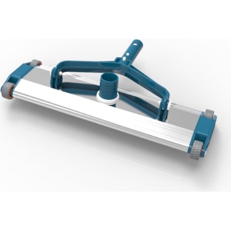 Balai en aluminium 45 cm piscine béton - blue line (1/3)