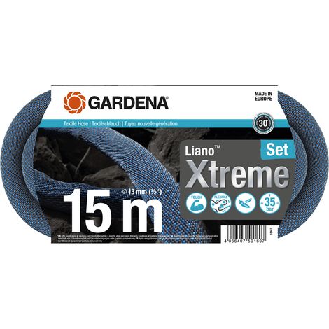 Jeu de tuyaux textiles Liano Xtreme 1/2 15m (1/10)