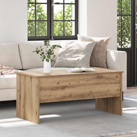Couchtisch Artisan-Eiche 102 x 50,5 x 46,5 cm Holzwerkstoff