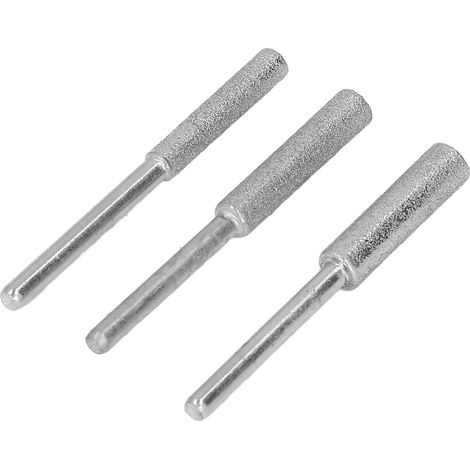 30-teiliges Kettensägen-Schärfset mit Schleifsteinen (4,0 mm, 4,8 mm, 5,5 mm) und Schleiffeilen (3 mm Schaft) (1/5)
