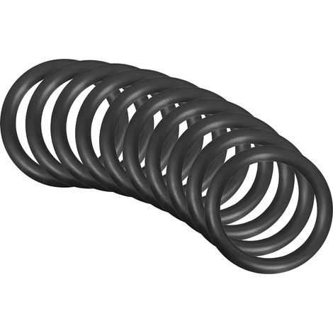 32 x 24 x 4 mm Nitrile Rubber O-Rings 10 Pieces Round Black (1/5)