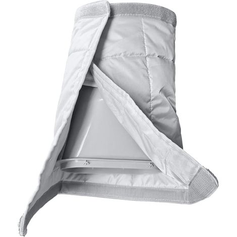 Housse Isolée pour Climatiseur Gaines de Conduit Isolées Élastiques Réduction de Chaleur par Enveloppe Isolante Pour maison, dortoir, bureau, appartement, chambre (1/5)
