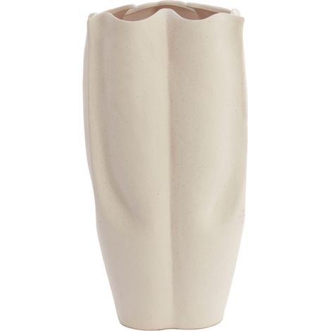 Vaso in ceramica SANGULI di Light & Living color crema –