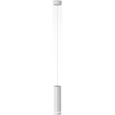 Suspension tube LED 12W blanche Ø7,9cm Orlo Maytoni (1/2)