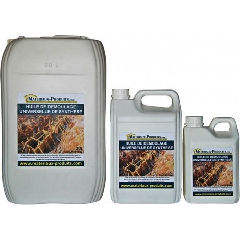 Huile de démoulage universelle de synthèse - 20 L Ambré - MATPRO