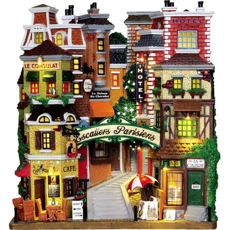 Lemax Un Pizzico Di Francia Lemax - A pinch of France Lemax per villaggio di Natale (1/2)
