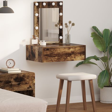 vidaXL Dressing Table Brown 60 x 40 x 70 cm Engineered Wood