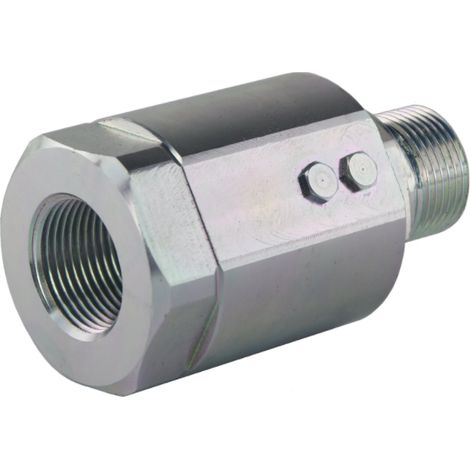 Junta giratoria hidráulica recta de 3/4" (1/2)