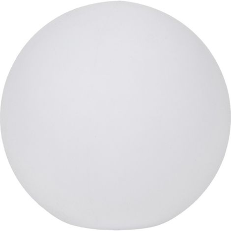 Lampe boule jardin blanche 40cm E27 20W Kanlux STONO (1/5)